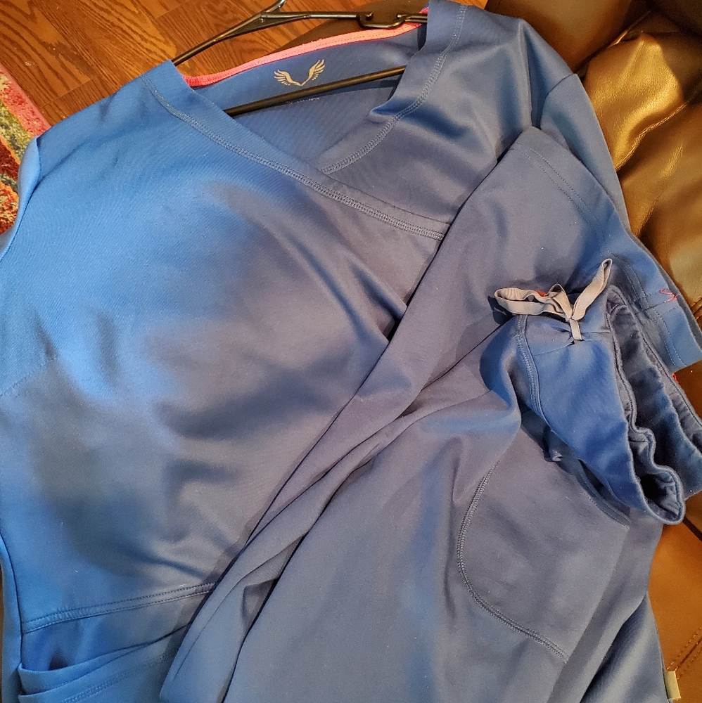 Smitten royal blue scrubs